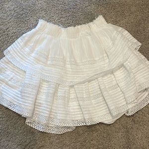 white aerie skirt never worn